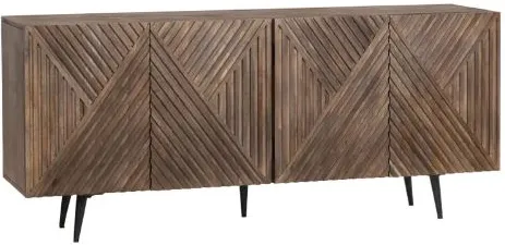 Crestview Collection Catalina Brown Sideboard