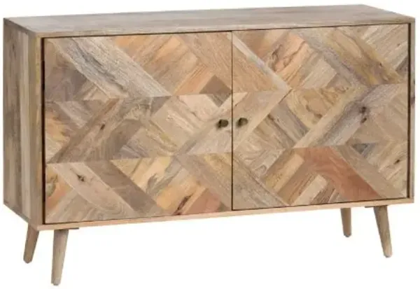 Crestview Collection Whitaker Natural Cabinet