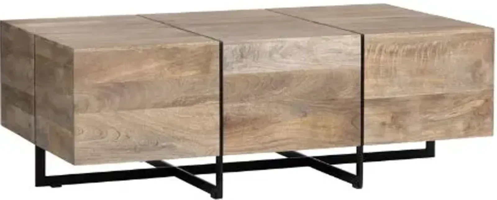 Crestview Collection Brennon Brown Cocktail Table