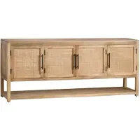 Crestview Collection Valley Creek Natural Sideboard