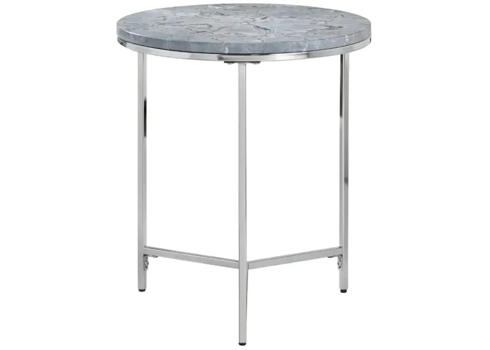 Crestview Collection Orion Blue Accent Table