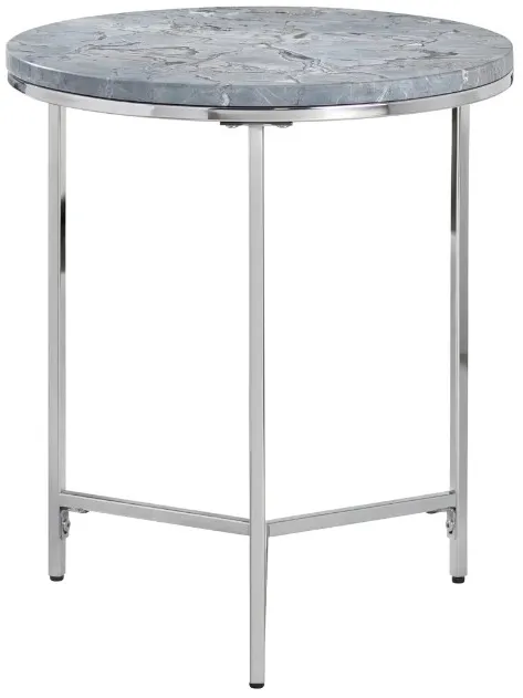 Crestview Collection Orion Blue Accent Table