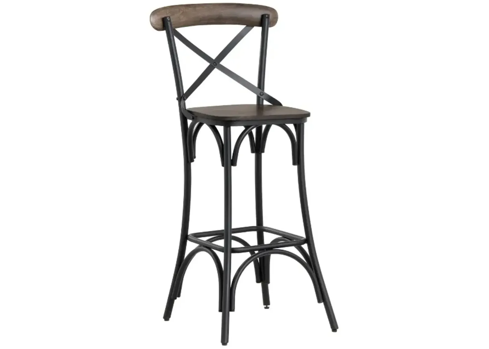 Crestview Collection Cartwright Brown Barstool