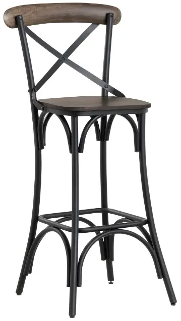 Crestview Collection Cartwright Brown Barstool