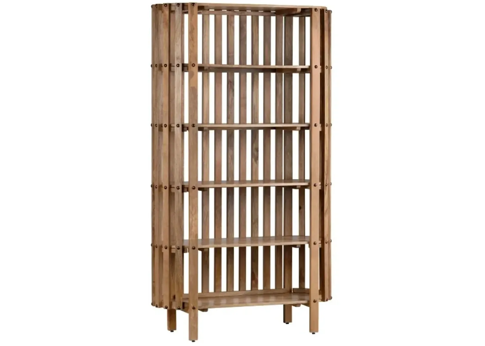 Crestview Collection Santa Ana Brown Etagere