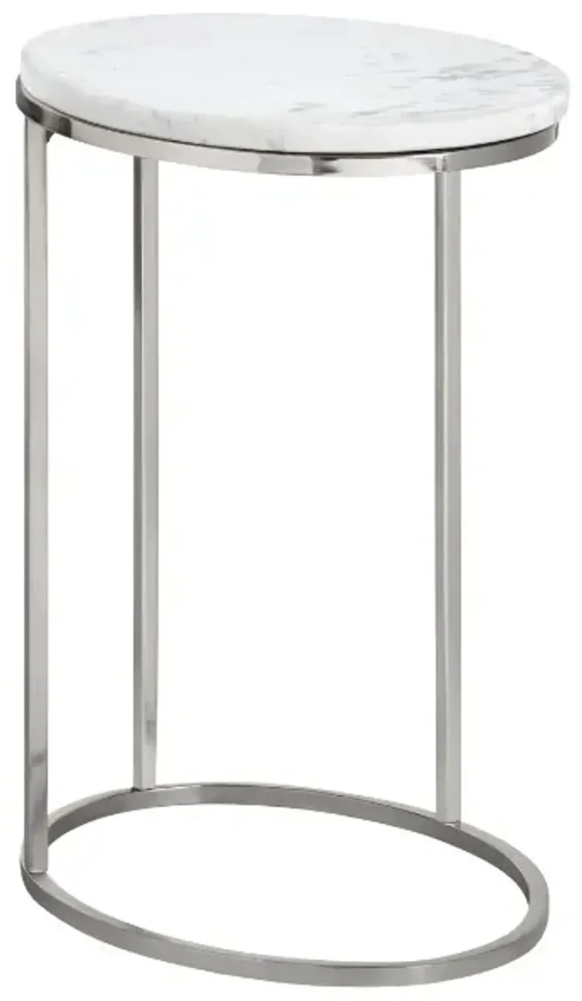 Crestview Collection Cellini Silver C-Table