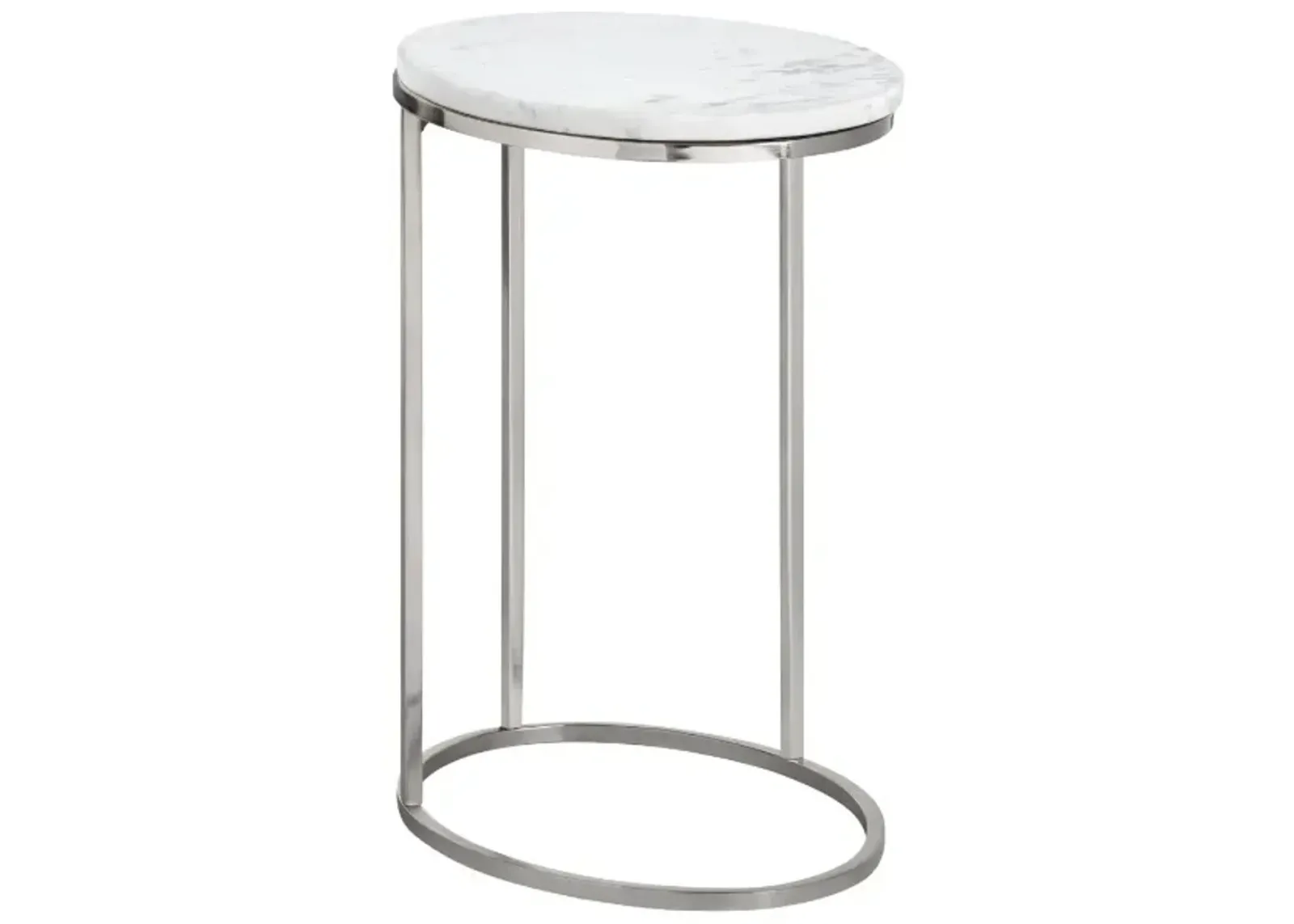 Crestview Collection Cellini Silver C-Table