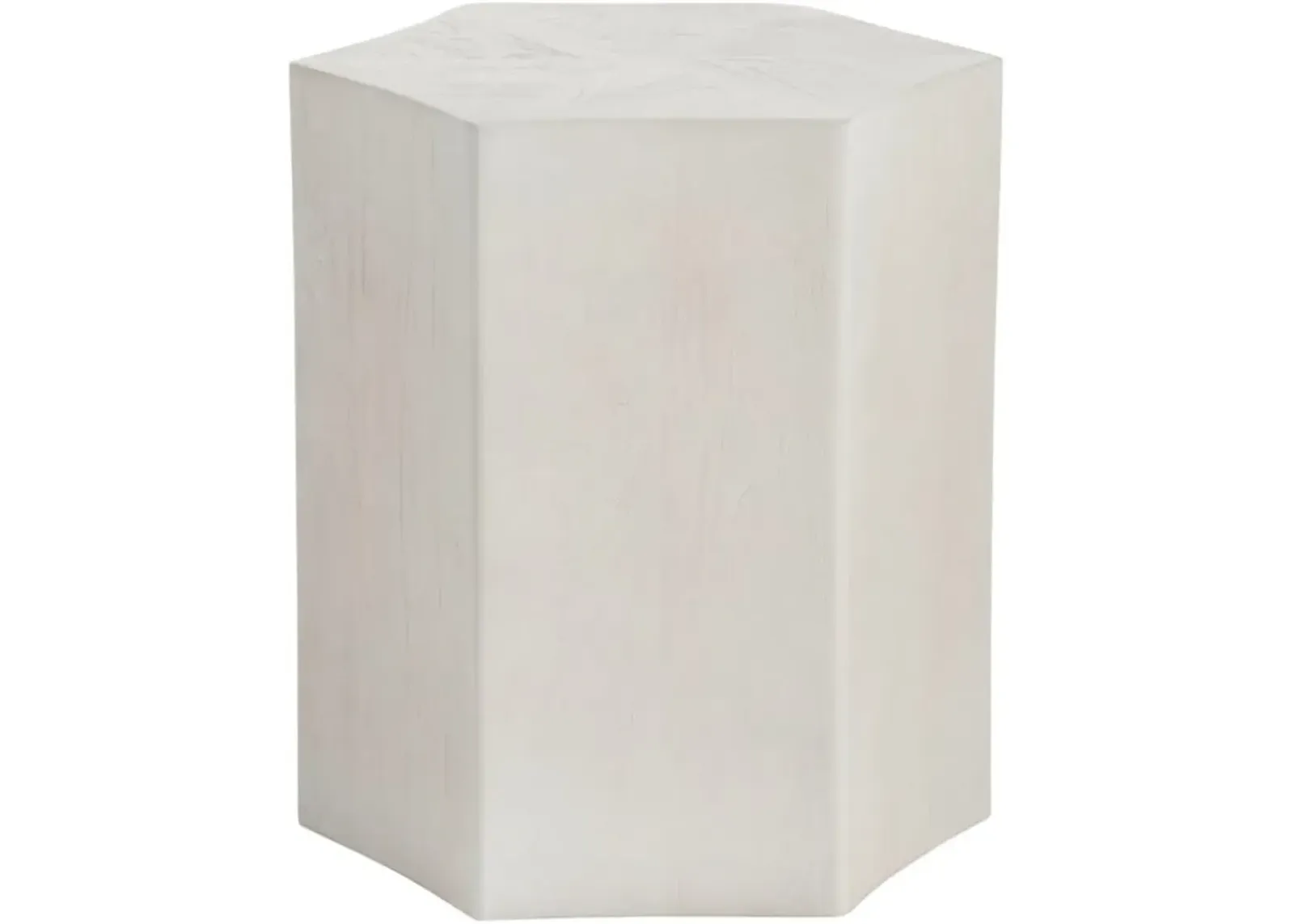 Crestview Collection Caspian White End Table