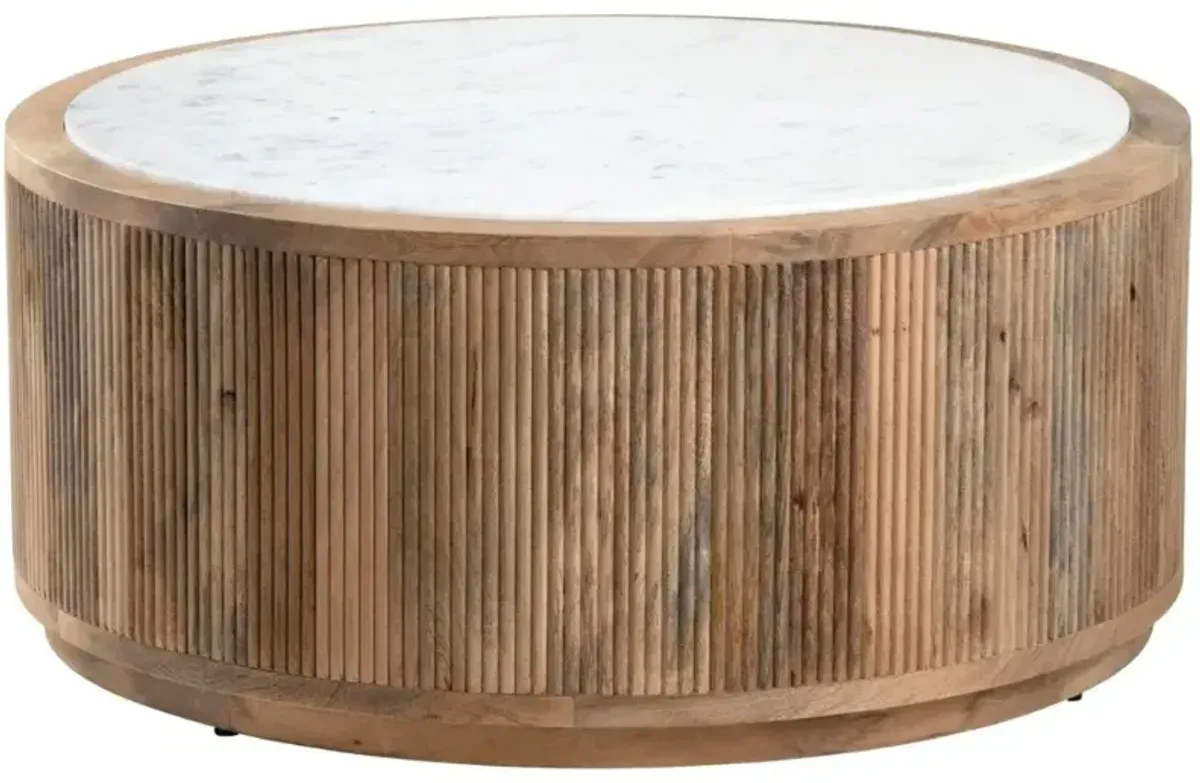 Crestview Collection Santorini Brown Cocktail Table