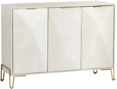 Crestview Collection Teagan White Sideboard