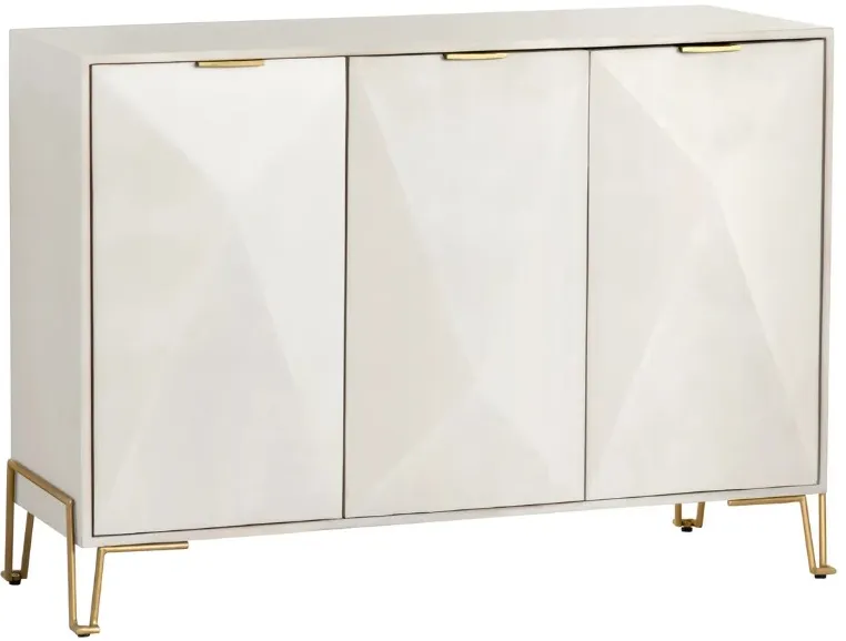 Crestview Collection Teagan White Sideboard