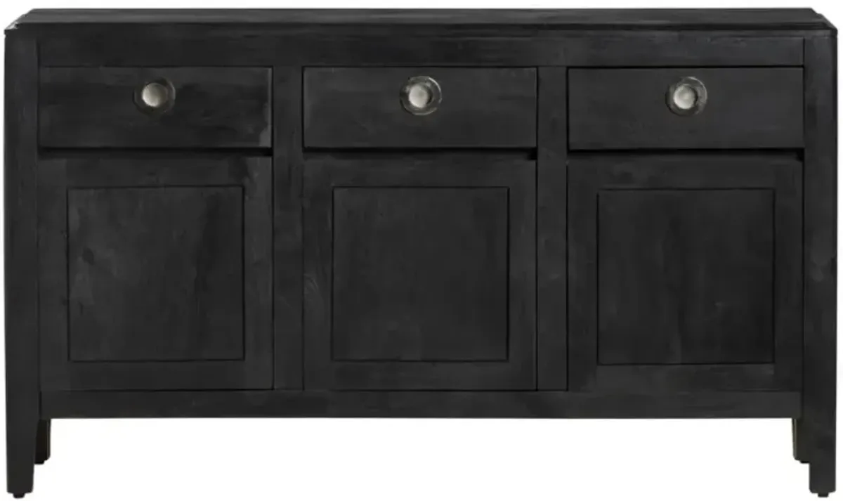 Crestview Collection Sebastian Black Sideboard