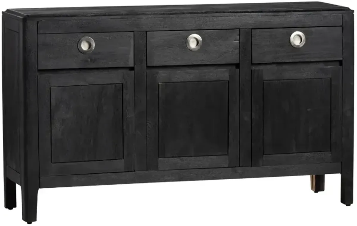 Crestview Collection Sebastian Black Sideboard