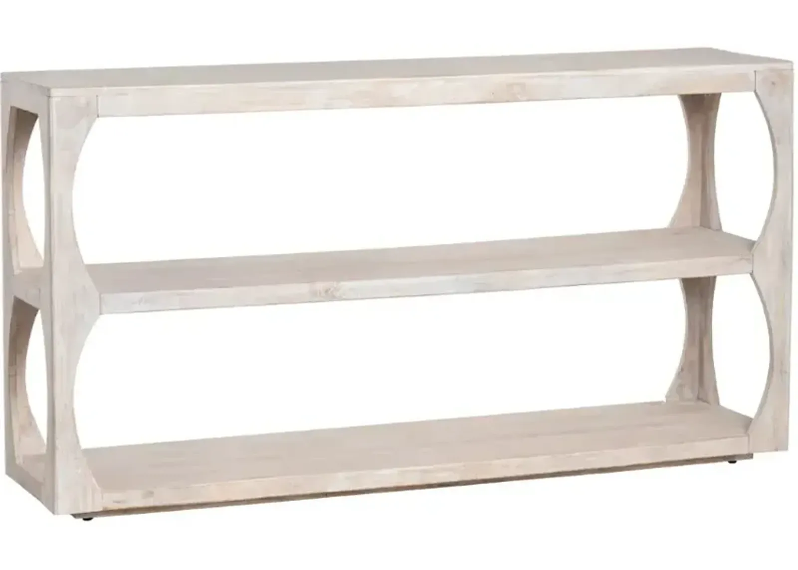 Crestview Collection Apollo White Console Table