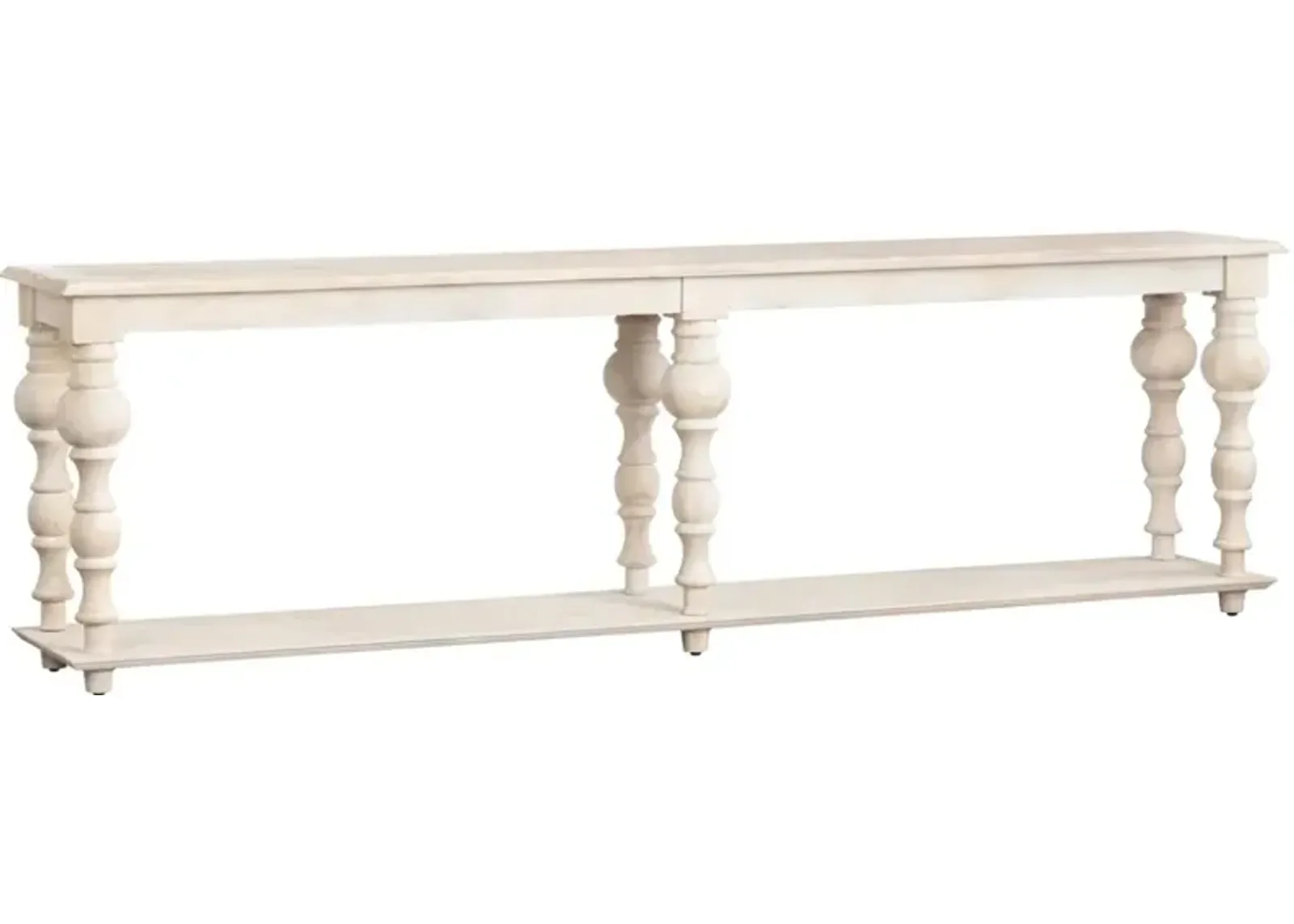 Crestview Collection Harvest White Console Table