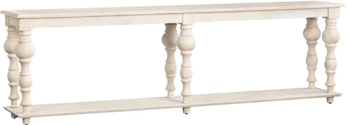 Crestview Collection Harvest White Console Table
