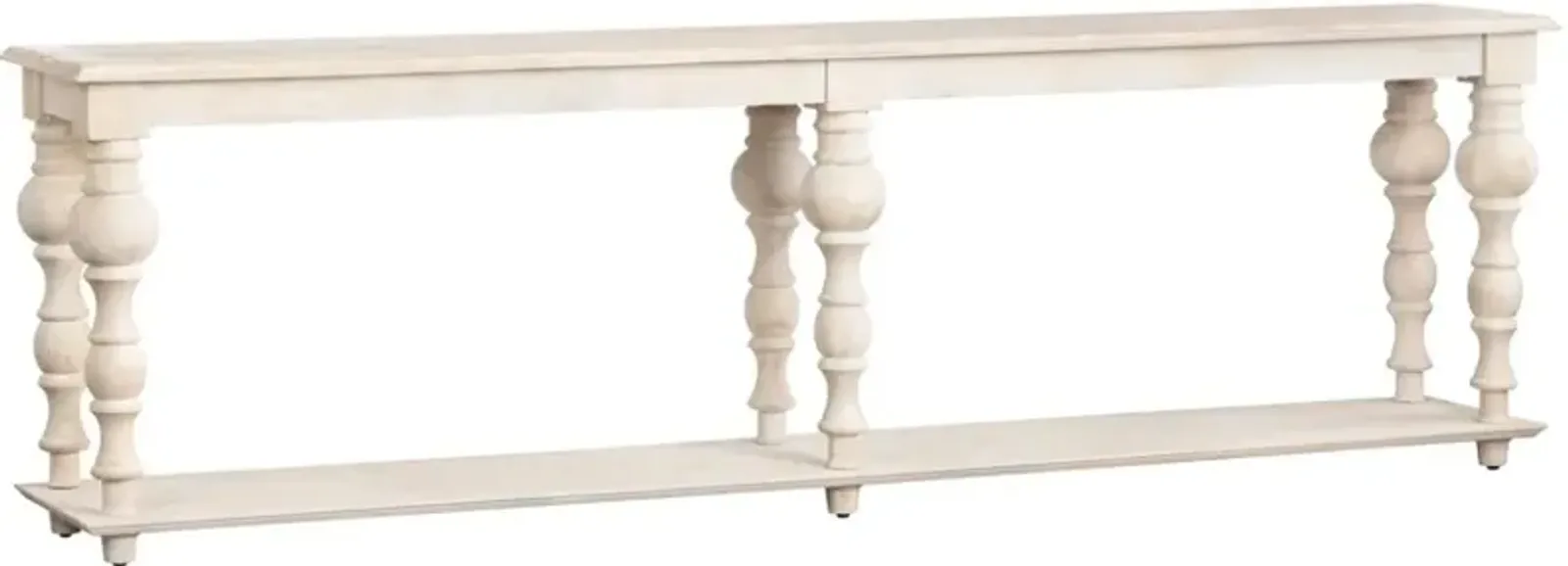 Crestview Collection Harvest White Console Table