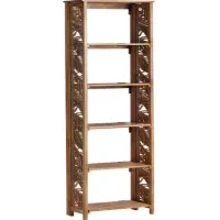Crestview Collection Montego Brown Etagere