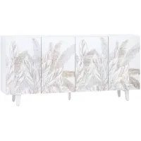 Crestview Collection Seaside White Sideboard