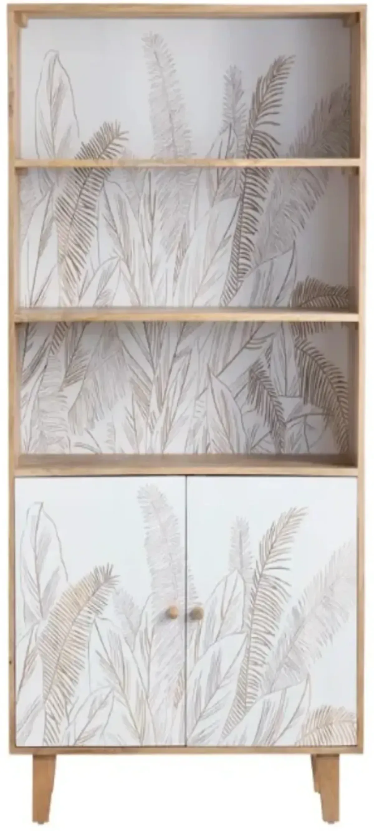 Crestview Collection Seaside White Etagere