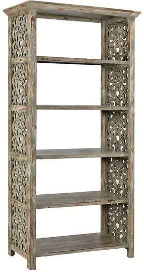 Crestview Collection Bengal Manor Gray Etagere