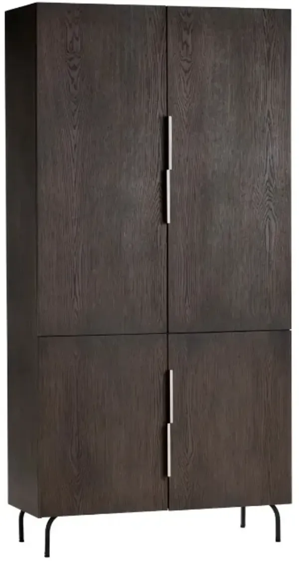 Crestview Collection Jasper Brown Four-Door Cabinet