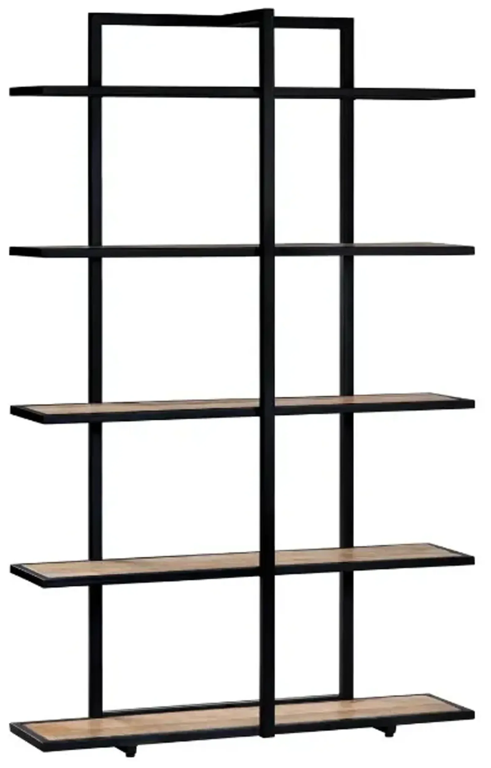 Crestview Collection Johnston Black Etagere