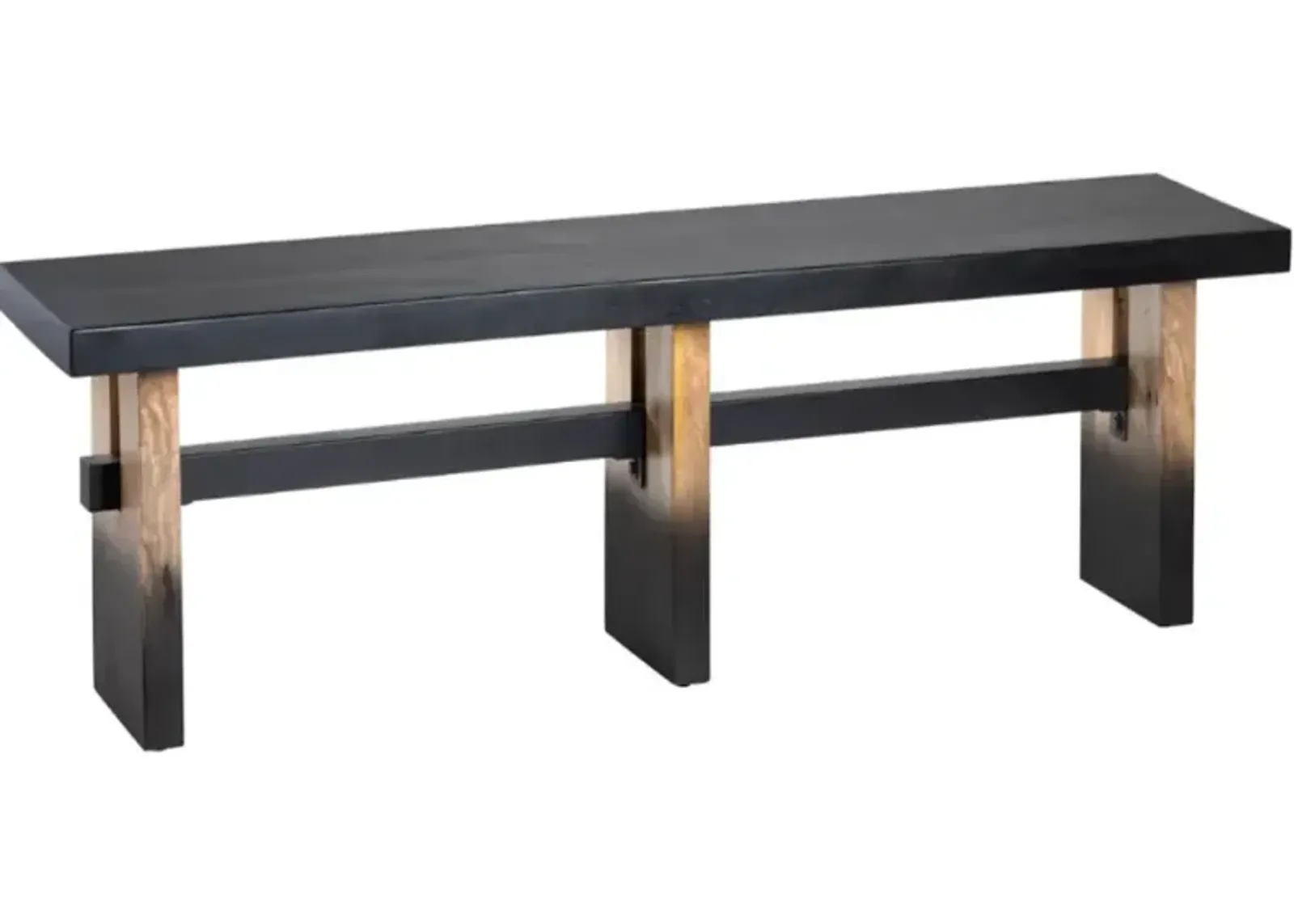 Crestview Collection Horizon Black Bench