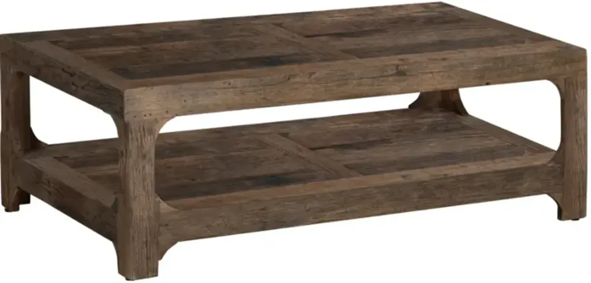 Crestview Collection Hickory Ridge Brown Cocktail Table