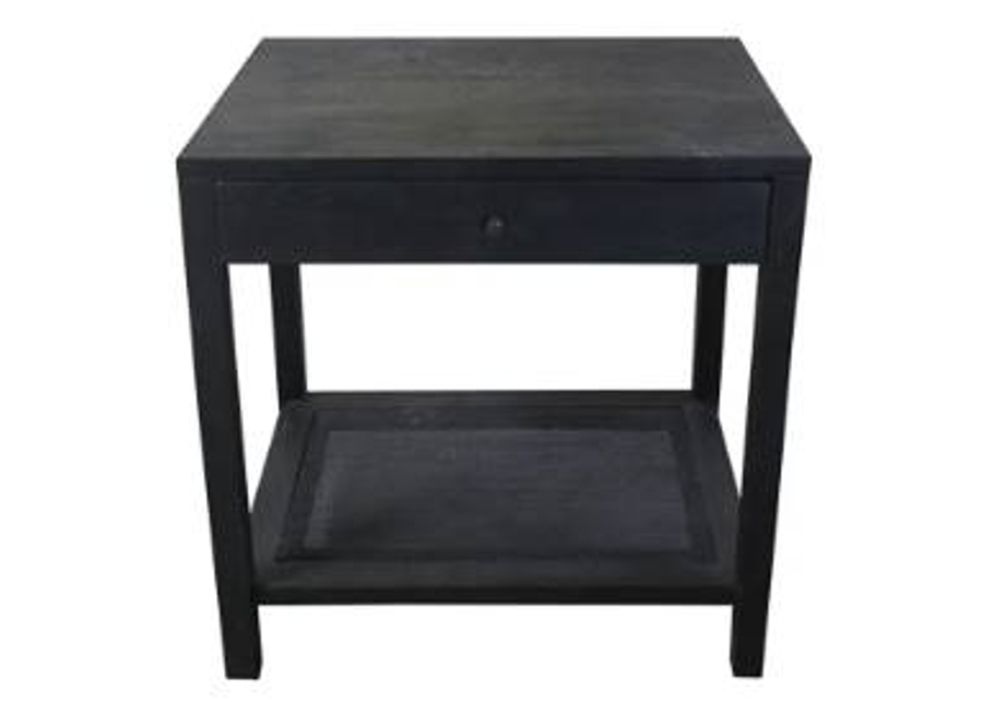 Crestview Collection Barbados Black End Table