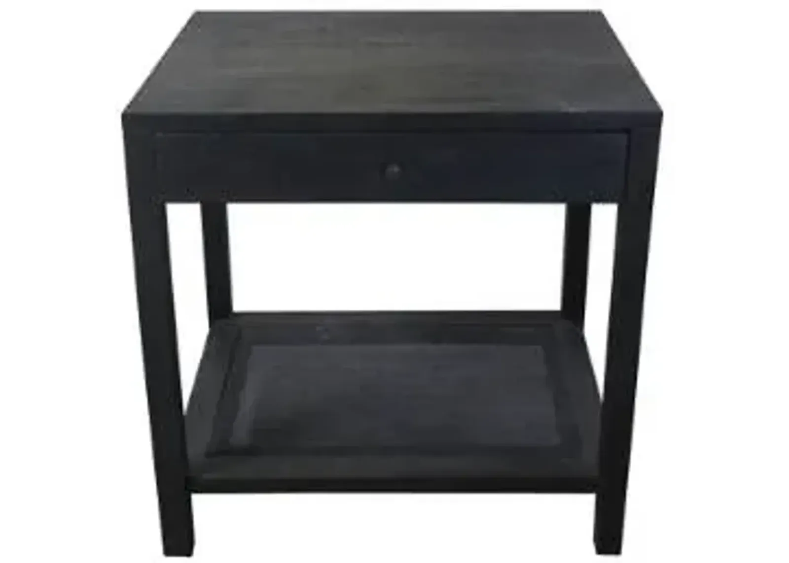 Crestview Collection Barbados Black End Table