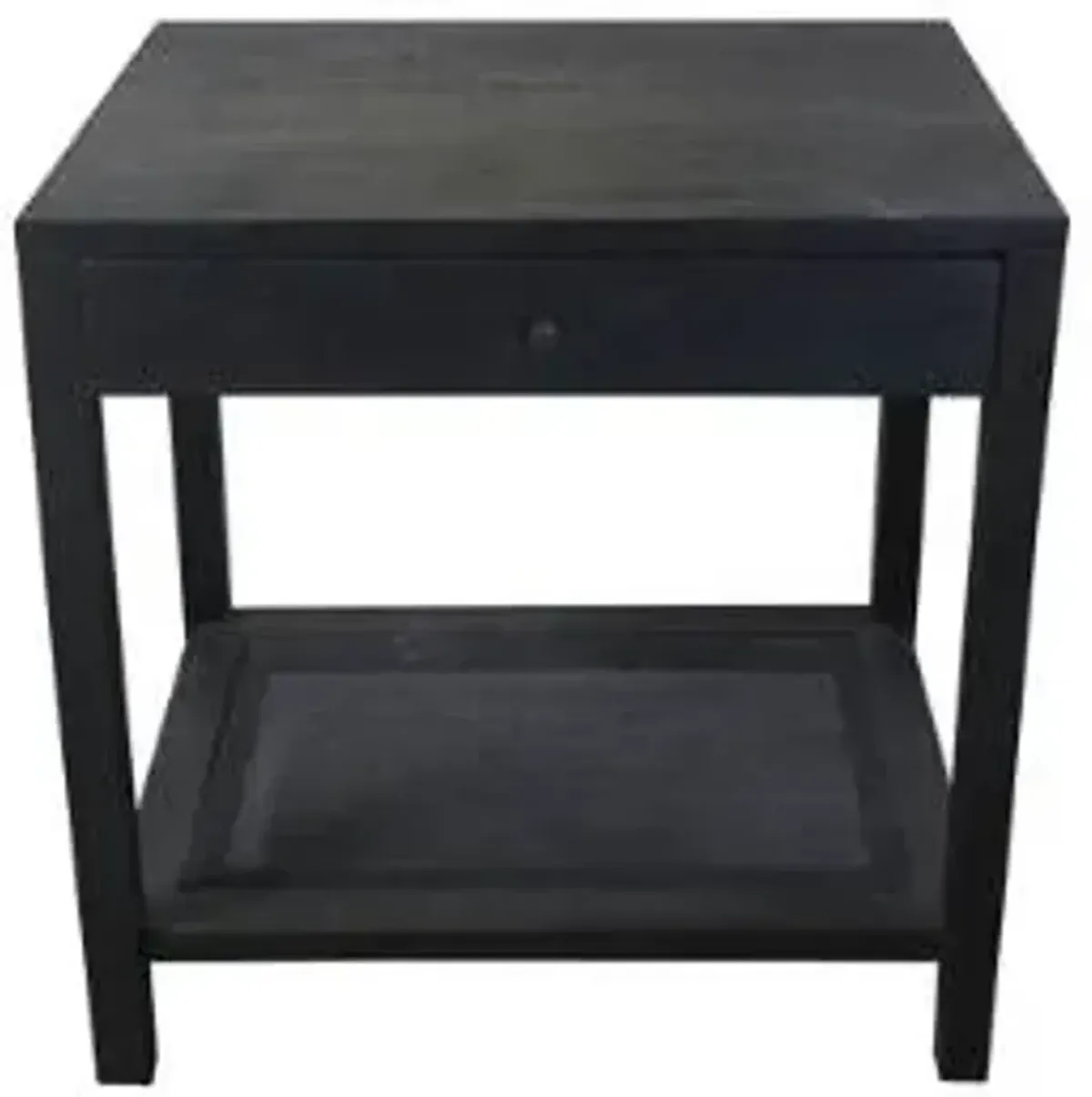 Crestview Collection Barbados Black End Table