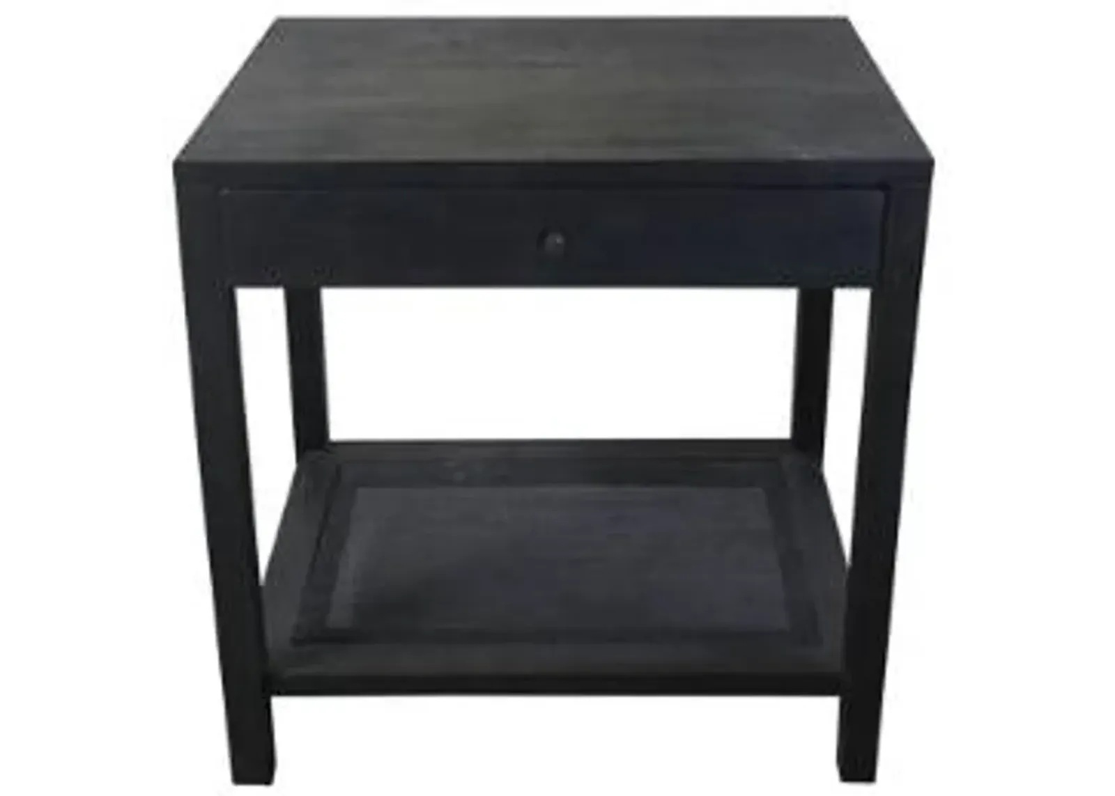 Crestview Collection Barbados Black End Table