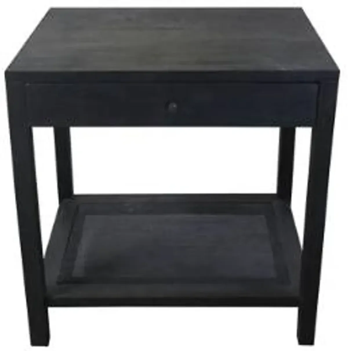 Crestview Collection Barbados Black End Table