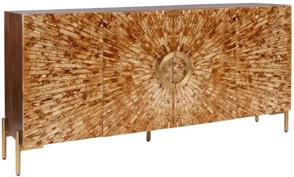 Crestview Collection Safari Brown Sideboard
