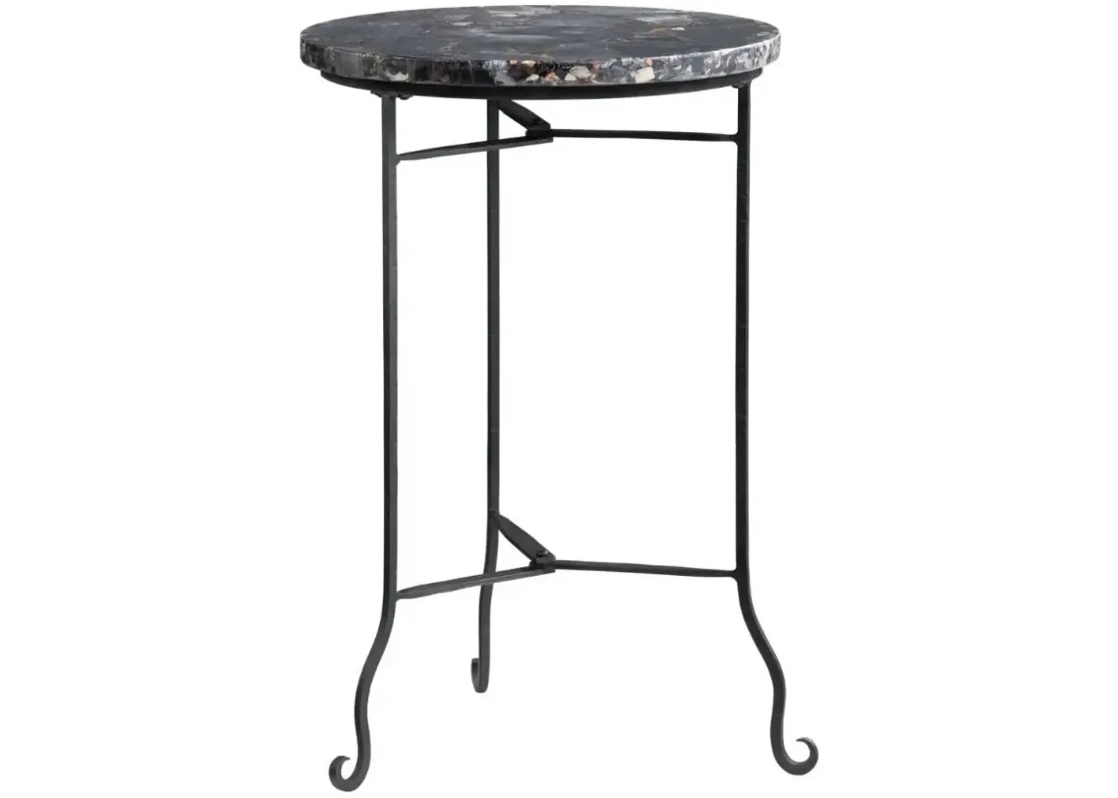 Crestview Collection Pennington Black Accent Table