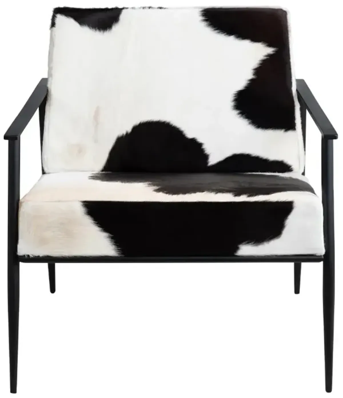 Crestview Collection Ranchero Black/White Accent Chair