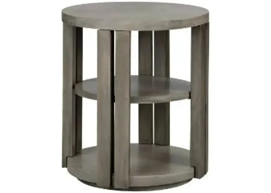 Crestview Collection Sullivan Light Brown End Table