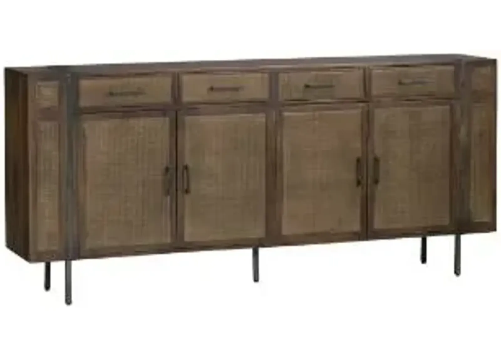 Crestview Collection Kingston Brown Sideboard