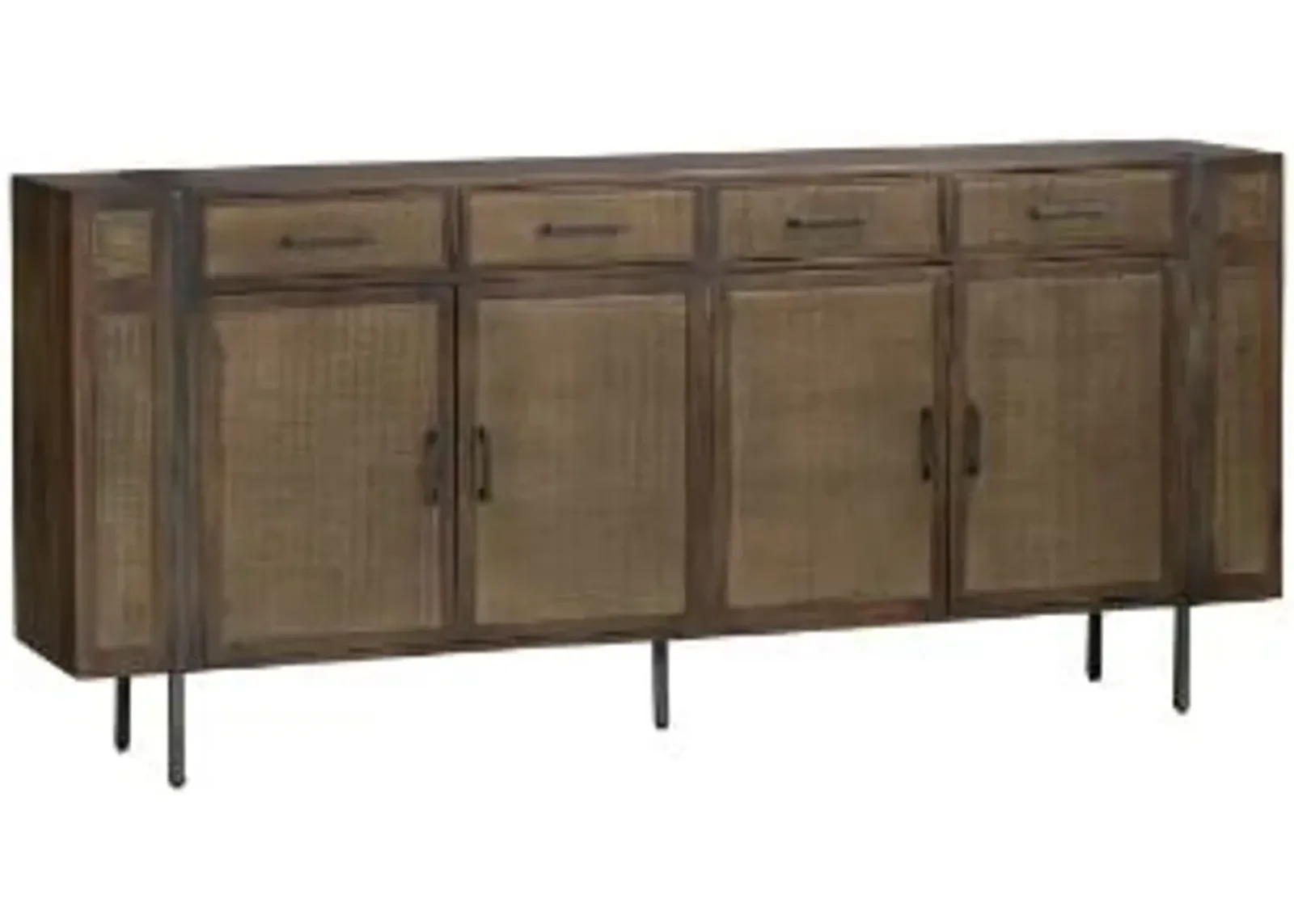 Crestview Collection Kingston Brown Sideboard