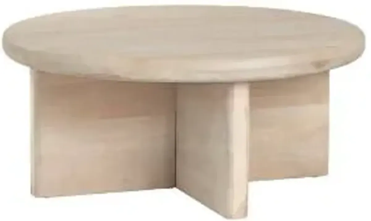 Crestview Collection Mercer Natural Cocktail Table