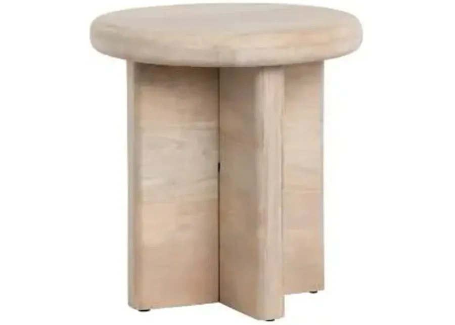 Crestview Collection Mercer Natural End Table