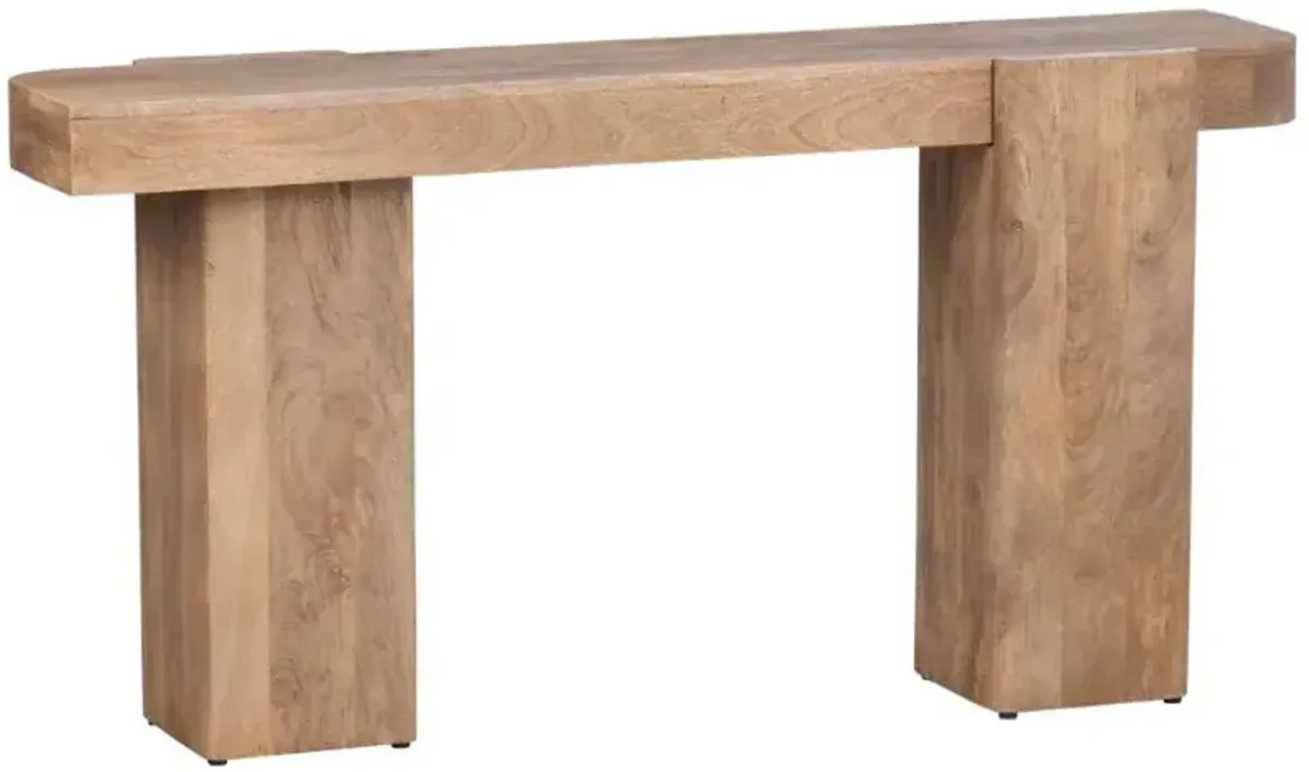 Crestview Collection Lafayette Natural Console Table