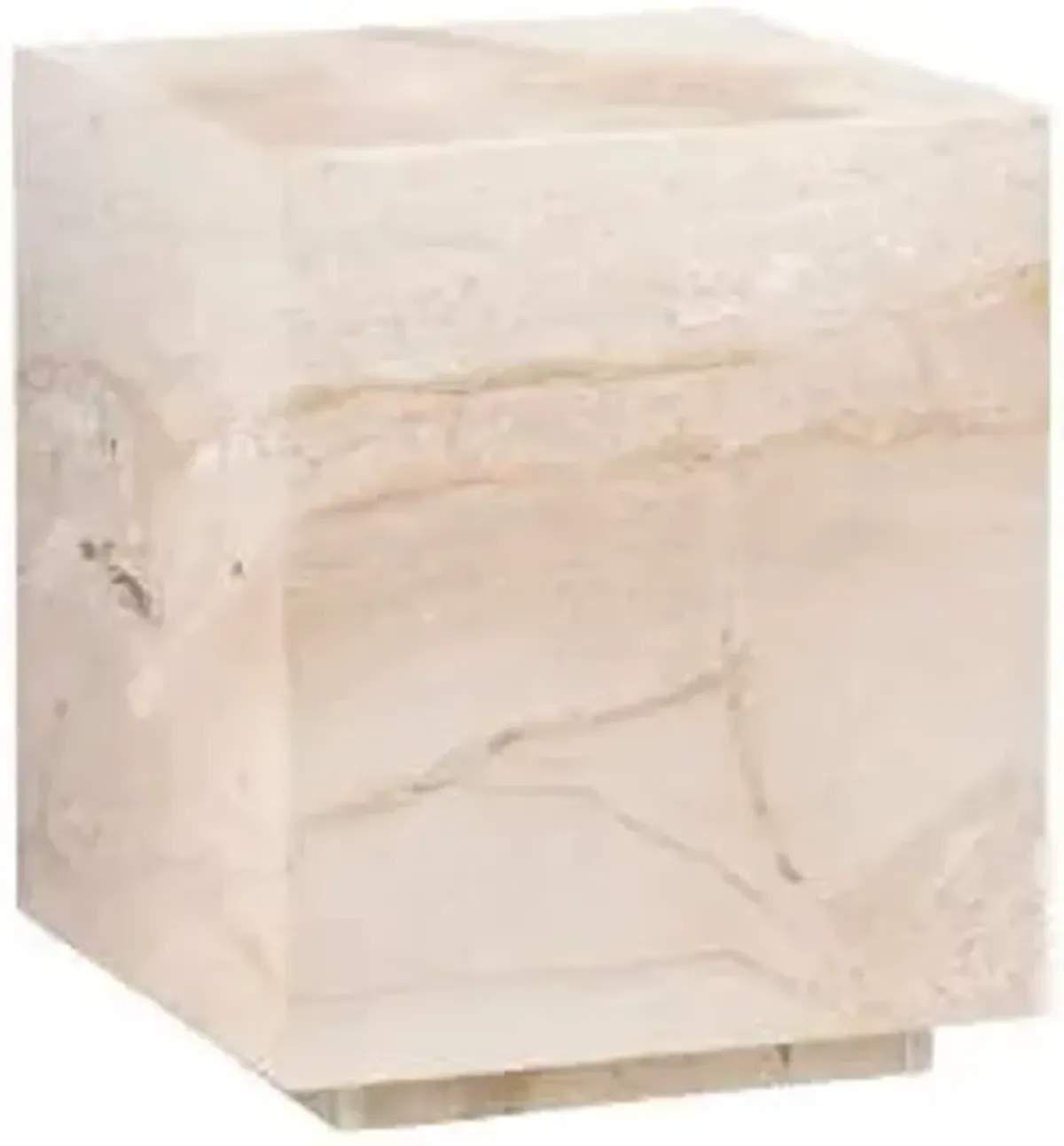 Crestview Collection Florence Cream/Ivory End Table