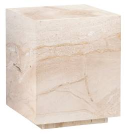 Crestview Collection Florence Cream/Ivory End Table