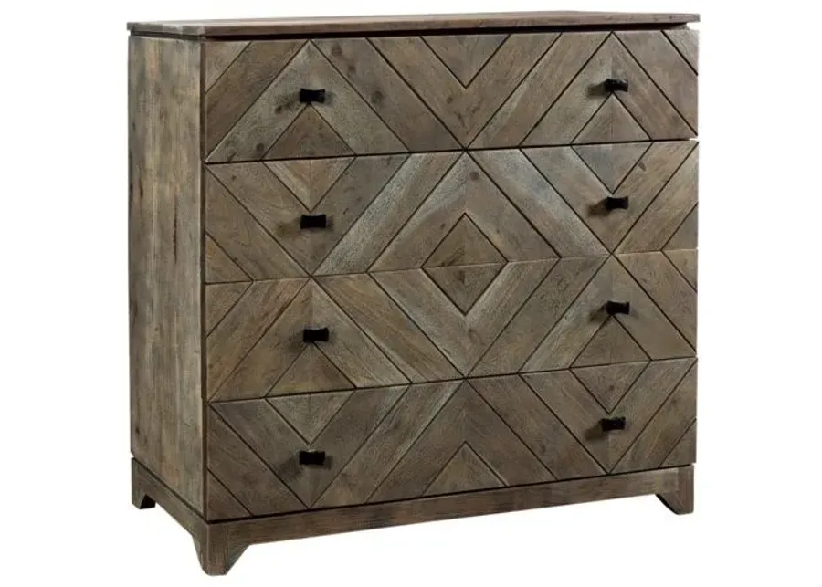 Crestview Collection Bengal Manor Brown Chest