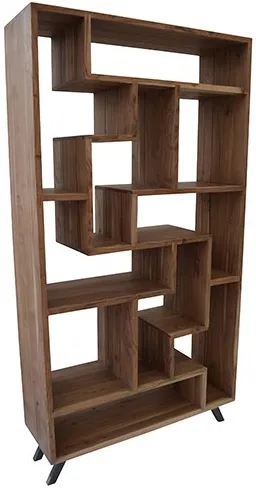 Crestview Collection Bengal Manor Acacia Wood Multi Level Etagere