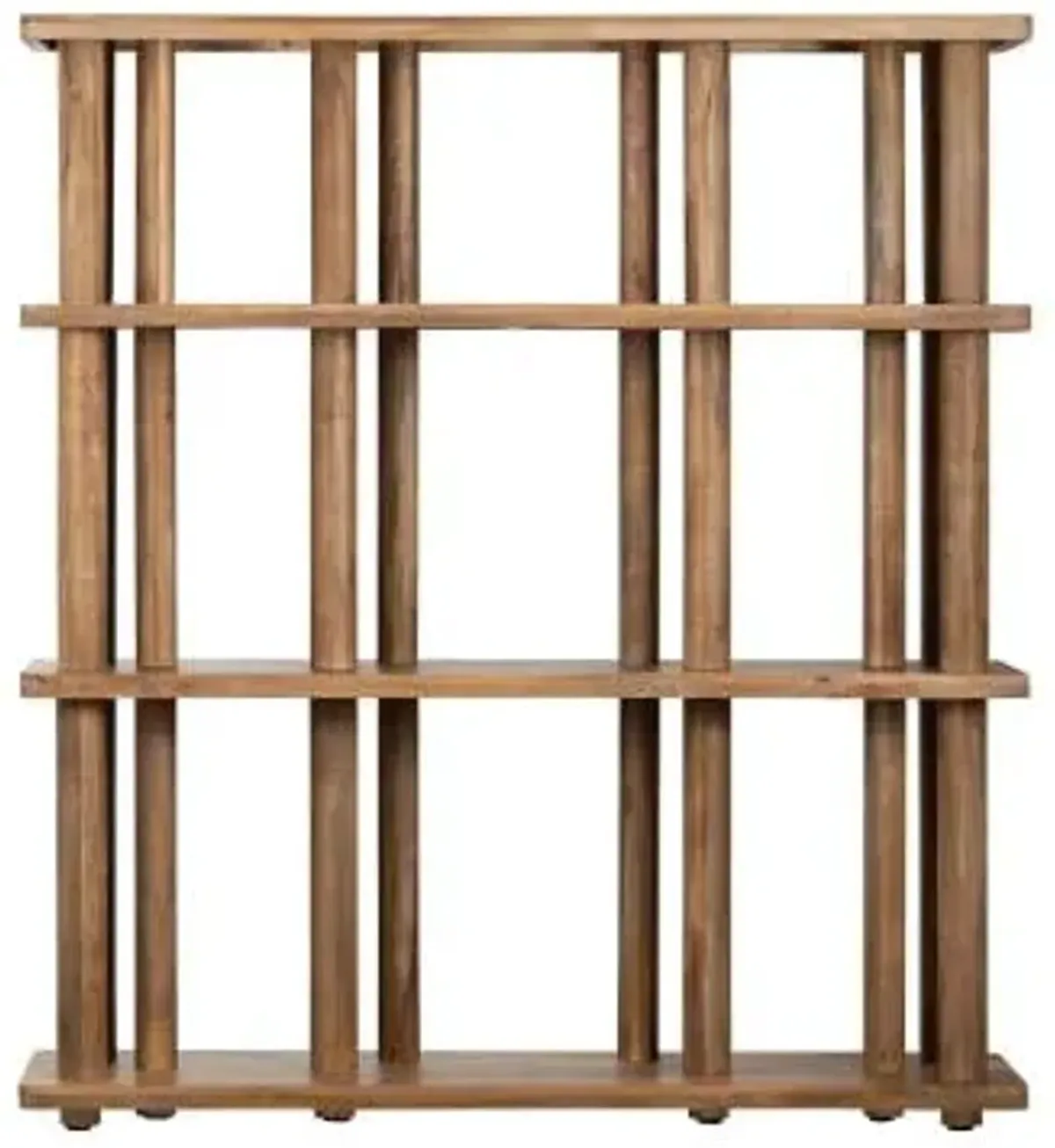 Crestview Collection Cairo Brown Bookshelf