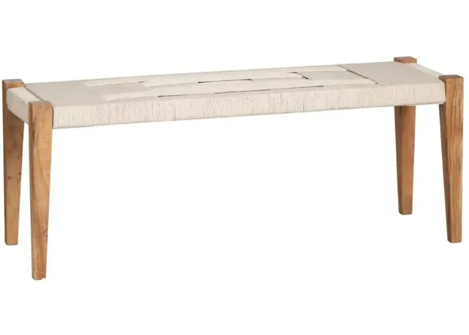 Crestview Collection Biscayne Natural Accent Bench