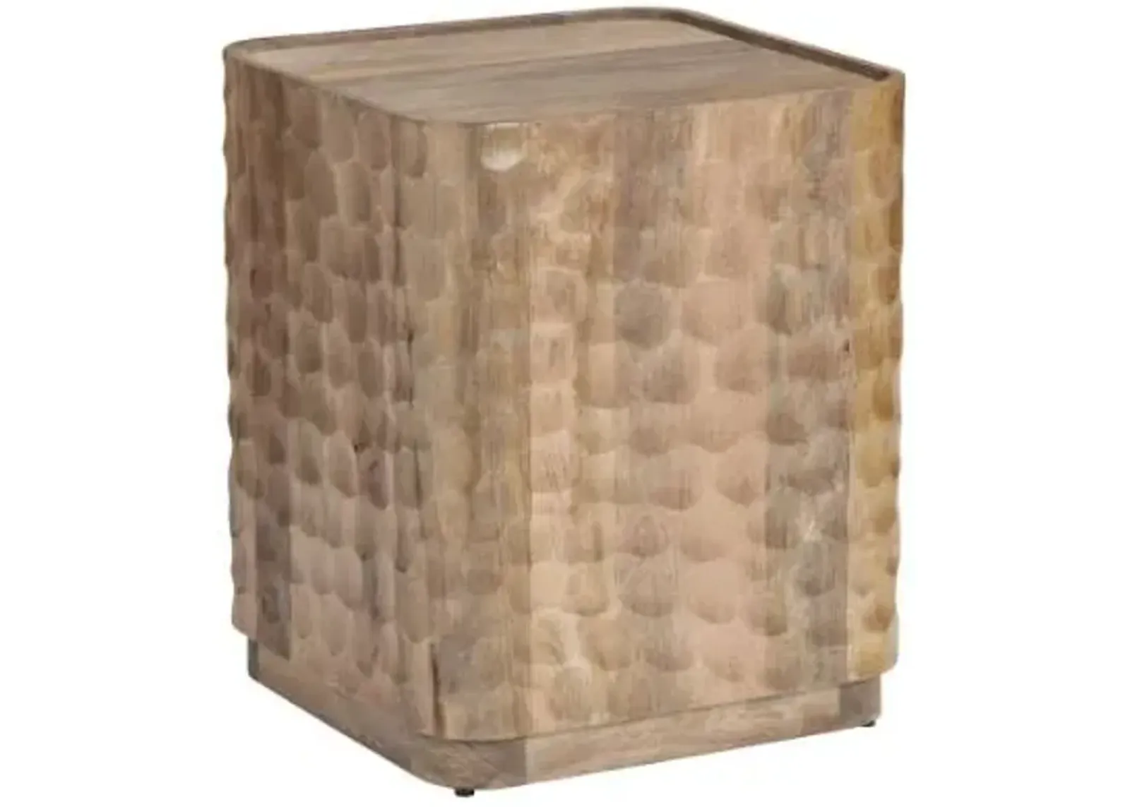 Crestview Collection Gibson Natural End Table